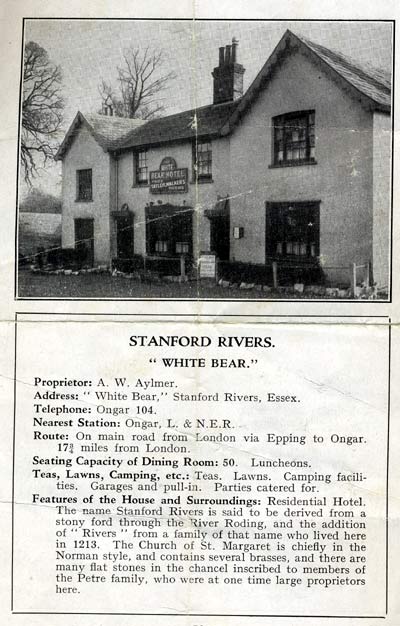 ronson white bear
