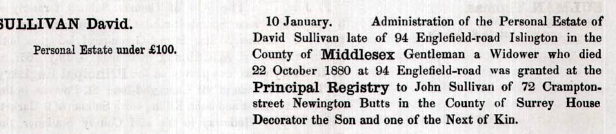 probate david Sullivan